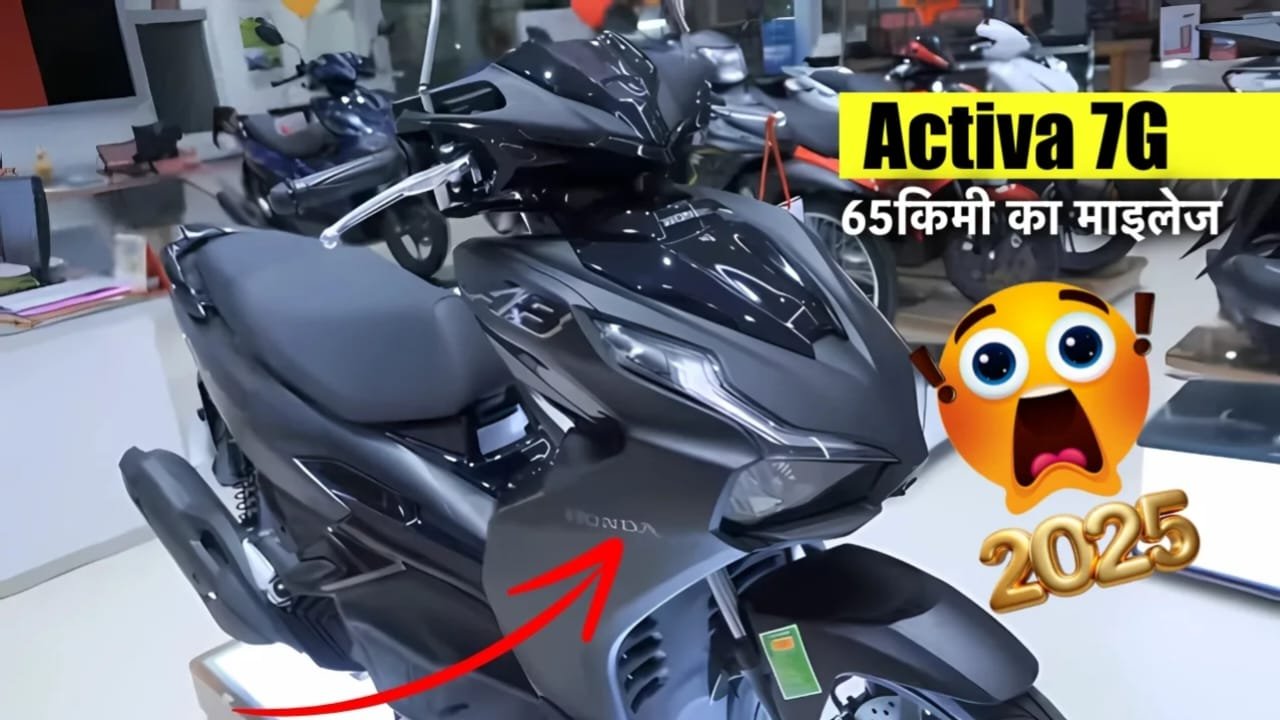 Honda Activa 7G Is Here – Smooth City Scooter with 65KMPL Mileage, Smart Features & Comfortable Ride, Just ₹65,000!